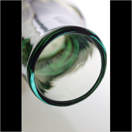Flavio Poli a Sommerso "Ghiaccio Azzurro" Vase Seguso Vetri d´ Arte Italy 1955