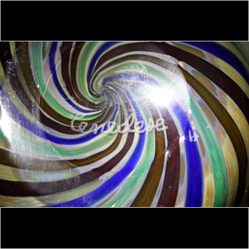 Vetreria Gino Cenedese & C, a “Reazioni Polycroma” Vase Italy 1980