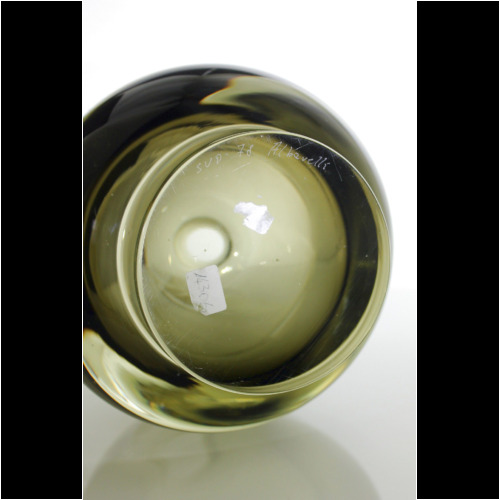 Mario Pinzoni, 1965 a Sommerso Vase Seguso Vetri d´Arte Italy Collection Maurizio Albarelli
