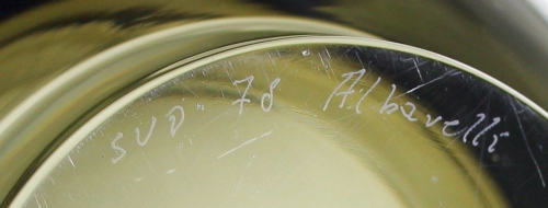 Mario Pinzoni, 1965 a Sommerso Vase Seguso Vetri d´Arte Italy Collection Maurizio Albarelli