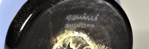 Tomaso Buzzi a very rare “Alga” Vase, V.S.M. Venini & C., Italy 1933