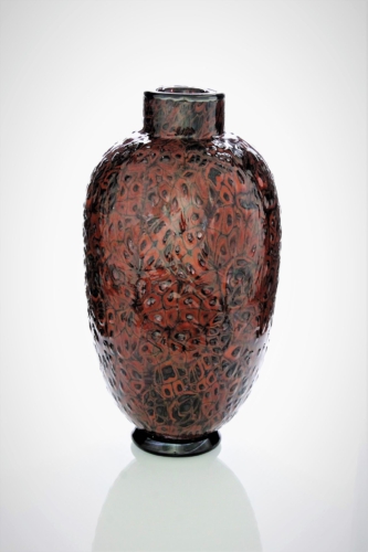 Vittorio Ferro an Agate Murrine Vase Ermanno Toso Italy 1995