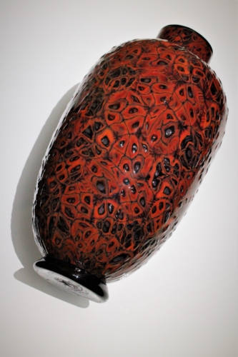 Vittorio Ferro an Agate Murrine Vase Ermanno Toso Italy 1995