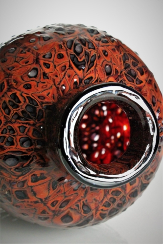 Vittorio Ferro an Agate Murrine Vase Ermanno Toso Italy 1995