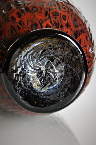 Vittorio Ferro an Agate Murrine Vase Ermanno Toso Italy 1995