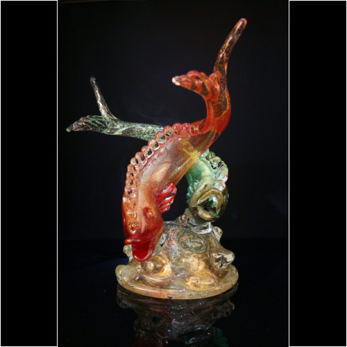 Archimede Seguso a “Fish” Sculpture by Vetreria Archimede Seguso Italy 1950