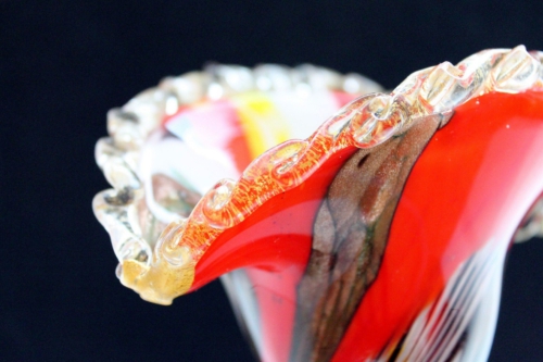 Dino Martens, 1952 an "Oriente" Vase Aureliano Toso, Murano, Italy