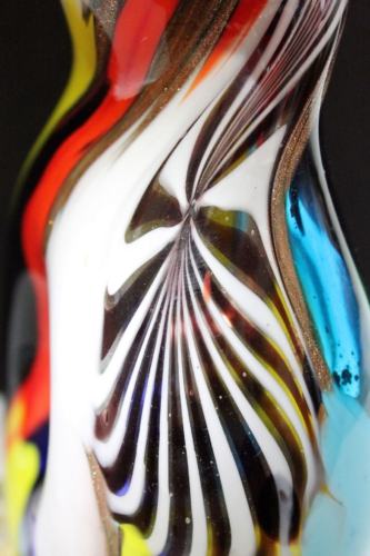 Dino Martens, 1952 an "Oriente" Vase Aureliano Toso, Murano, Italy