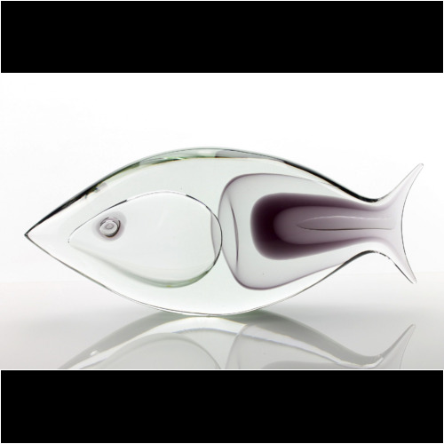Romano Dona a big Fish "Pesce" Vetreria Stefano Toso, Murano 1995