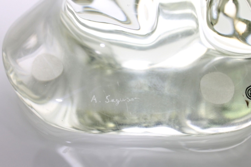 Flavio Poli (Chioggia 1900-1984 Venice) Flavio Poli a five Fish Sculpture Angelo Seguso Seguso Vetri d´Arte Italy 1960