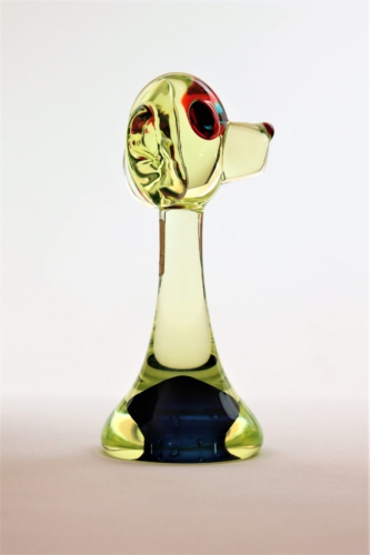 <em><b>Antonio Da Ros</b><br />Dog<br /> Italy 1960</em> Antonio da Ros Dog Sculpture, Cenedese & C., Murano 1960