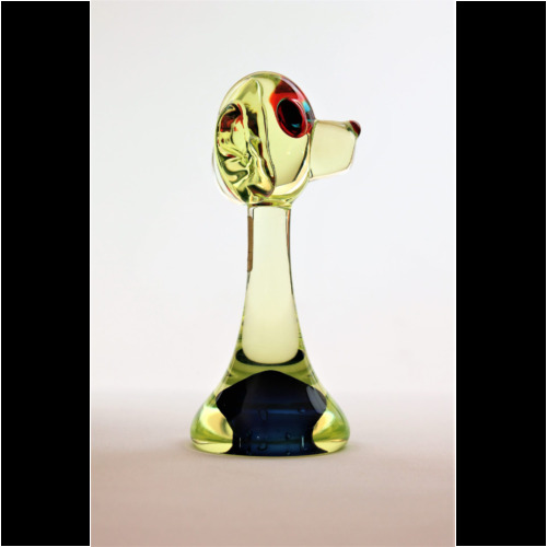 <em><b>Antonio Da Ros</b><br />Dog<br /> Italy 1960</em> Antonio da Ros Dog Sculpture, Cenedese & C., Murano 1960