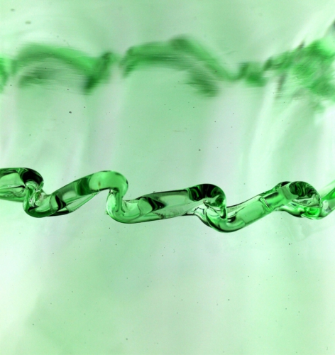 Artisti Barovier a Goblet Vase “Coppa Verde” Murano 1920