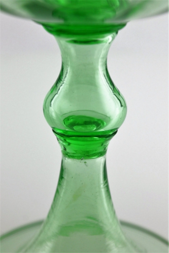 Artisti Barovier a Goblet Vase “Coppa Verde” Murano 1920