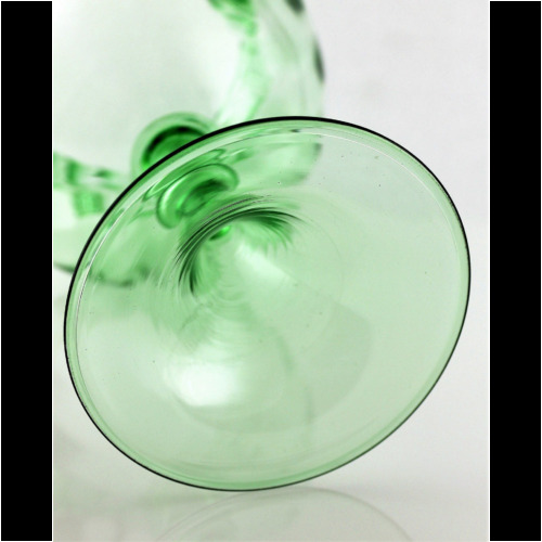 Artisti Barovier a Goblet Vase “Coppa Verde” Murano 1920