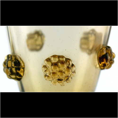 Benvenuto Barovier soffiato Glass Vase by Artisti Barovier & C., Murano 1915
