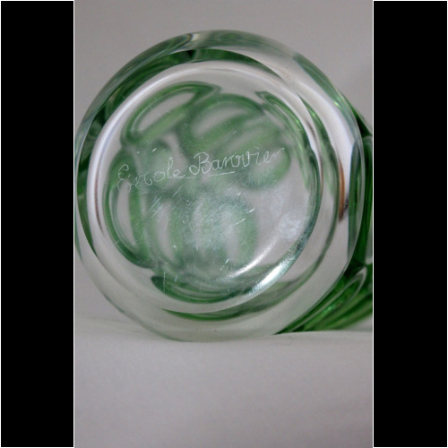 Ercole Barovier Sidero Vase Murano Glass 1966