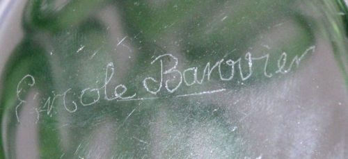 Ercole Barovier Sidero Vase Murano Glass 1966