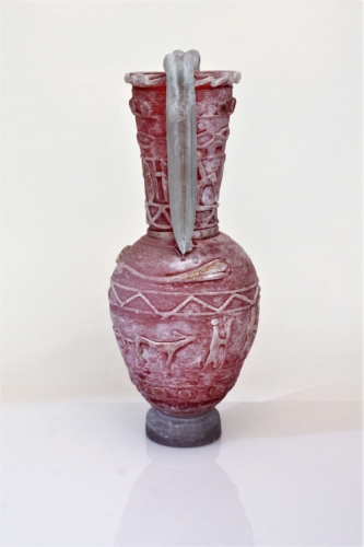 Ermanno Nason Murano Glass Amphore a scavo ca. 1970