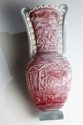 Ermanno Nason Murano Glass Amphore a scavo ca. 1970