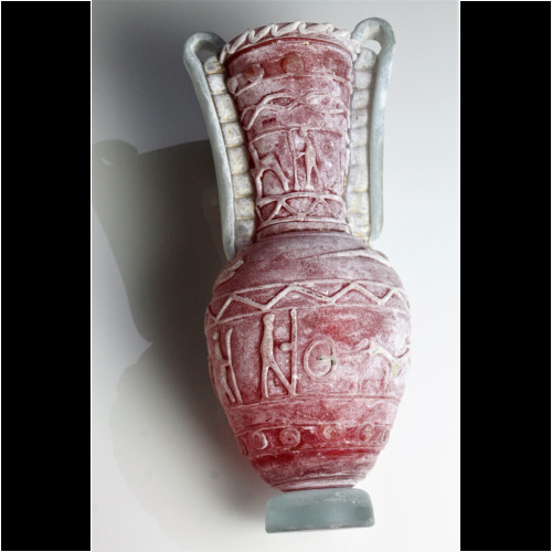 Ermanno Nason Murano Glass Amphore a scavo ca. 1970