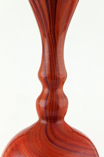 Lorenzo Radi Chalcedony Glass Vase Murano 1865