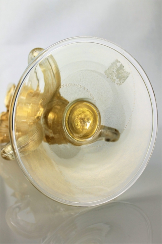 Ercole Barovier a “Golden Dolphins” Vase Artisti Barovier Murano Glass Vase 1940s