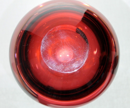 Mario Pinzoni a “Sommerso” Vase Seguso Vetri d´Arte, Murano 1968