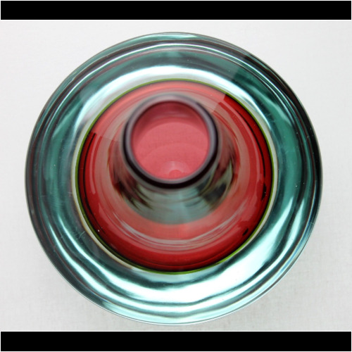 Mario Pinzoni a “Sommerso” Vase Seguso Vetri d´Arte, Murano 1968