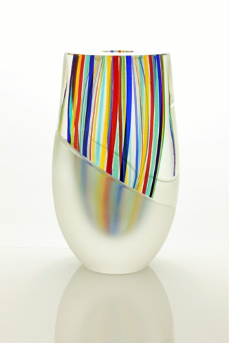 Romano Dona an Unique Vase by Vetreria Gino Cenedese & C., Italy 2002
