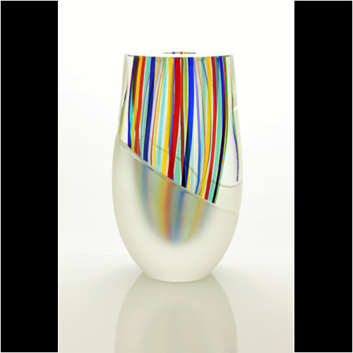 Romano Dona an Unique Vase by Vetreria Gino Cenedese & C., Italy 2002