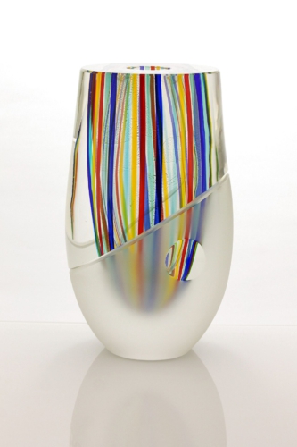 Romano Dona an Unique Vase by Vetreria Gino Cenedese & C., Italy 2002