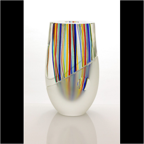 Romano Dona an Unique Vase by Vetreria Gino Cenedese & C., Italy 2002
