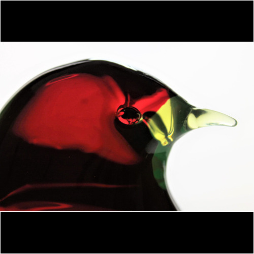 Seguso Vetri d´Arte, Murano two tall Uranium Glass Birds c. 1960