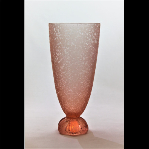 <em><b>Seguso Vetri d’Arte</b><br>Corroso Vase<br>Italy 1970<em/> Seguso Vetri d´Arte, “Vase Corroso” Murano-Italien ca. 1970