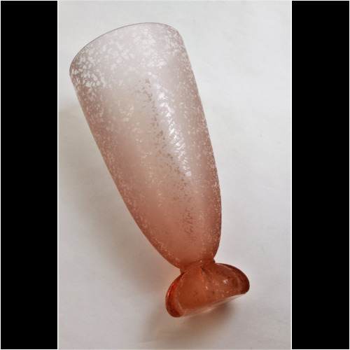 Seguso Vetri d´Arte, “Vase Corroso” Murano-Italien ca. 1970