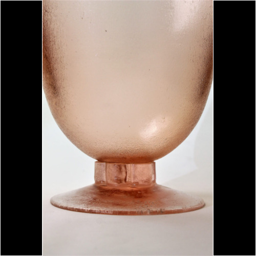 Seguso Vetri d´Arte große Schalenvase “Corroso” 1965