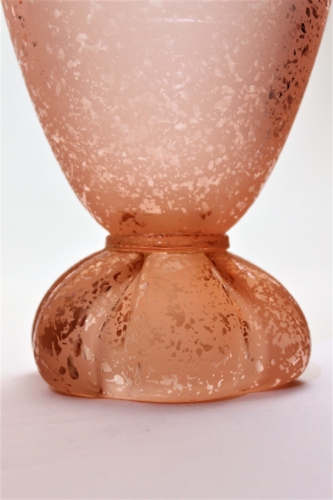 Seguso Vetri d´Arte, “Vase Corroso” Murano-Italien ca. 1970