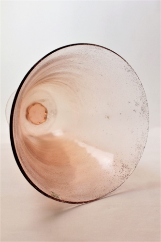 Seguso Vetri d´Arte große Schalenvase “Corroso” 1965