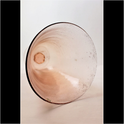 Seguso Vetri d´Arte große Schalenvase “Corroso” 1965