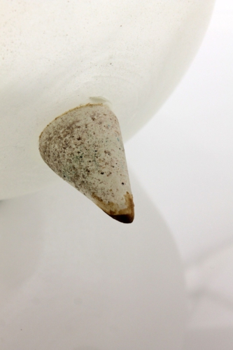 Seguso Vetri d´Artea Amphora with Bronze Foot Italy 1980