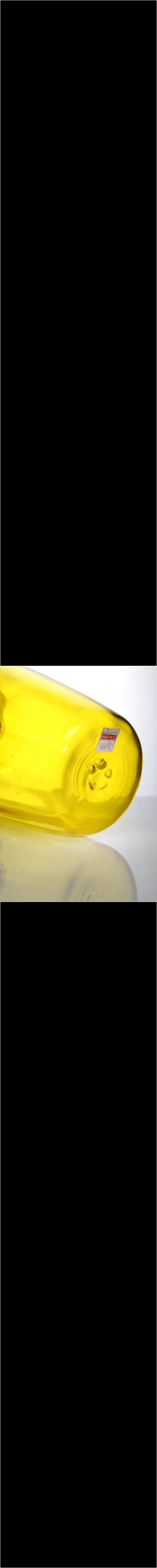 Napoleone Martinuzzi a "Giallo soffiato" Vase by V.S.M. Cappellin Venini & C., Italy 1925