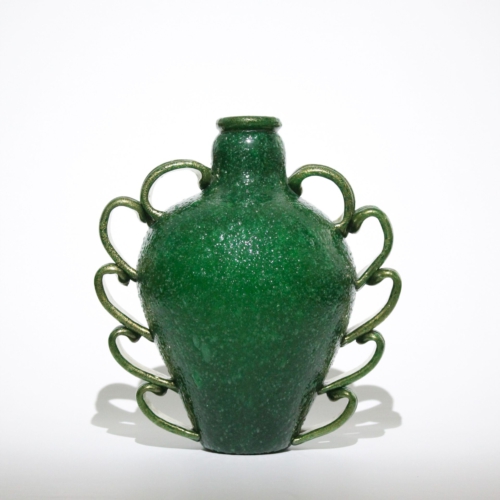 <em><b>Napoleone Martinuzzi</b><br />Pulegoso Vase<br />Italy 1930</em> napoleone martinuzzi venini murano pulegoso glass vase vittoriale