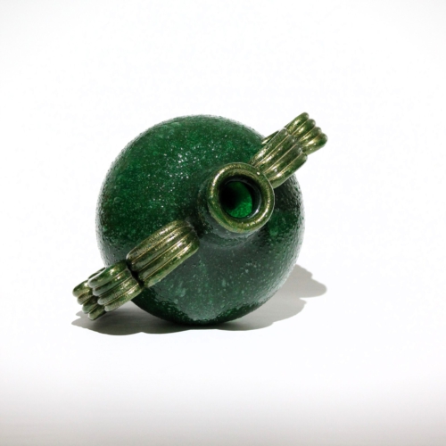 napoleone martinuzzi venini murano pulegoso glass vase vittoriale