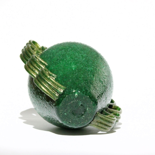 napoleone martinuzzi venini murano pulegoso glass vase vittoriale