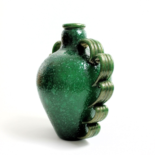 <em><b>Napoleone Martinuzzi</b><br />Pulegoso Vase<br />Italy 1930</em> napoleone martinuzzi venini murano pulegoso glass vase vittoriale