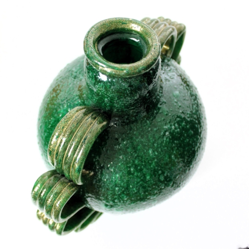 napoleone martinuzzi venini murano pulegoso glass vase vittoriale