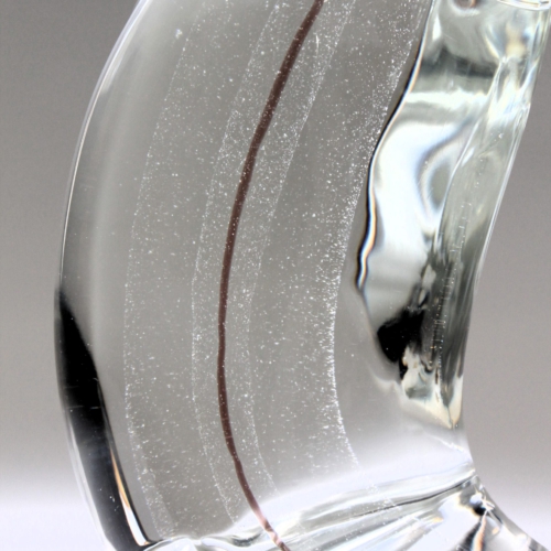 antonio da ros cenedese murano galss sculpture sea lion 1965