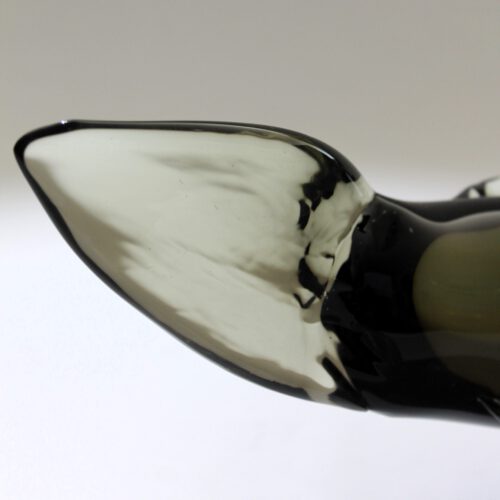 archimede seguso murano glass tall fisch sculpture 1965