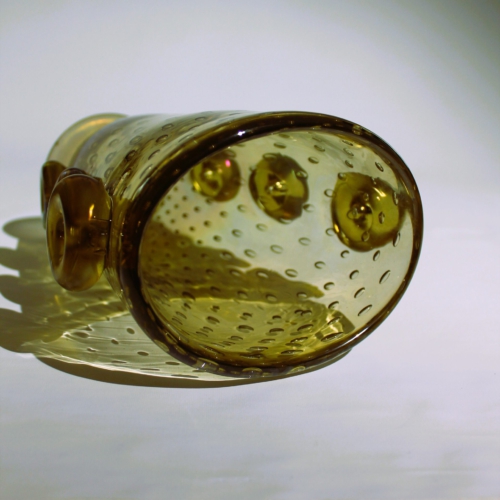 ercole barovier murano glass vase 1935